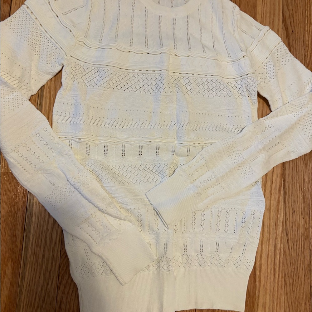 Reiss Elegant Cream Sweater - as new